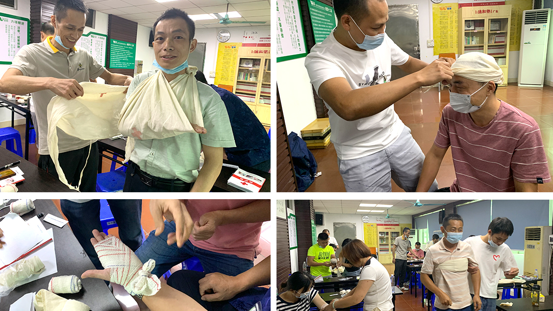 ? 世邦注塑模具加工工廠開(kāi)展應(yīng)急救護(hù)培訓(xùn)