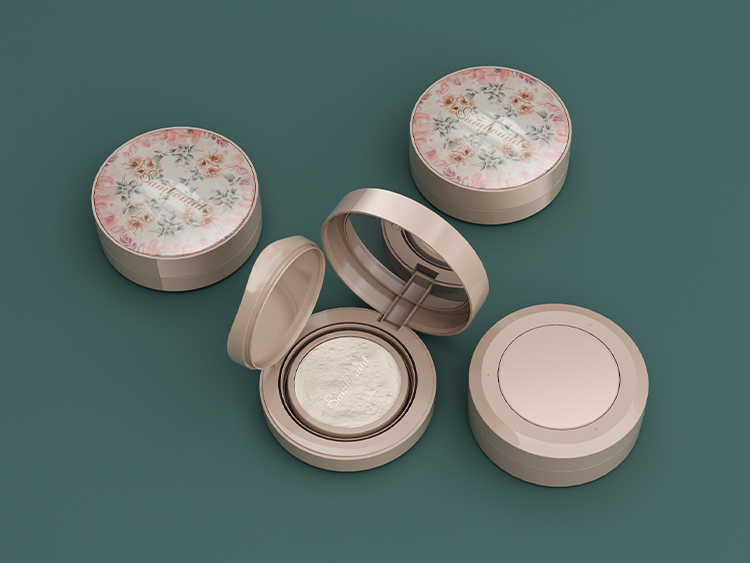 定制氣墊空盒圓形BB霜空盒子
